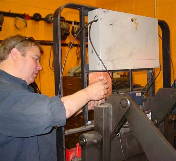 reach fork truck reader 2